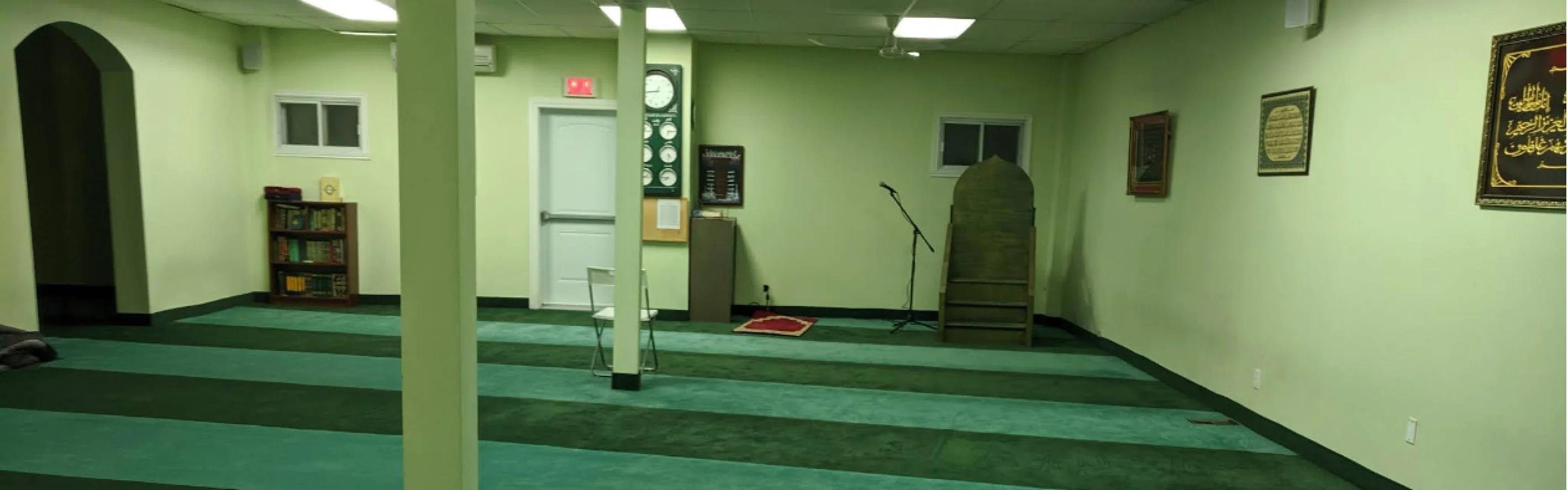 Exterior view of Communaute Musulmane de LaSalle Lasalle building